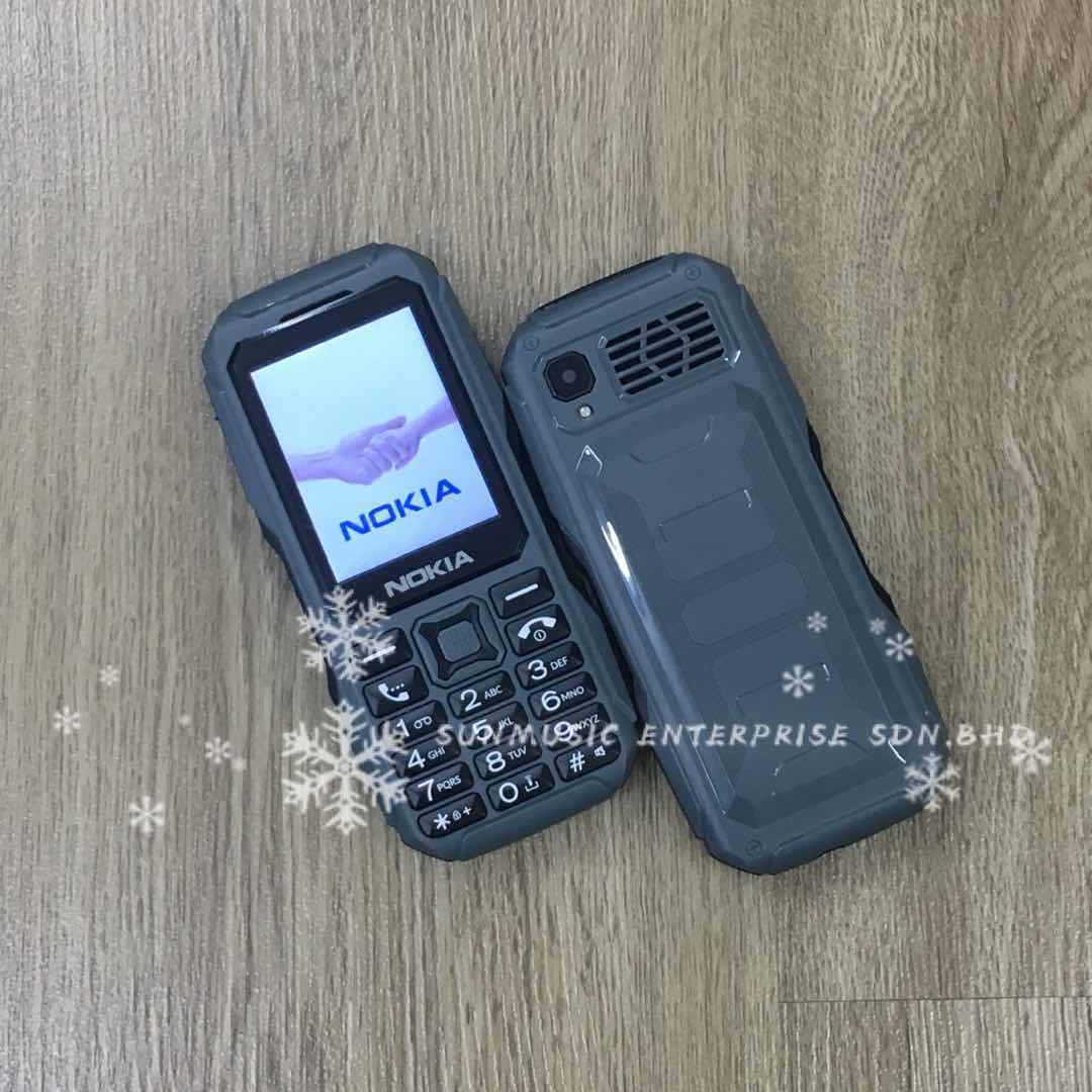 (Black)NOKIA D1 DUAL-SIM BASIC PHONE IMPORT REFURBISHED(READY STOCK)
